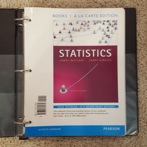 Statistics Looseleaf Textbook